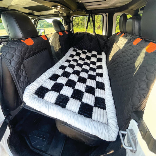 CoconAuto -Transformez chaque trajet en moment serein pour votre chien, siège auto confortable pour chien dans voiture.