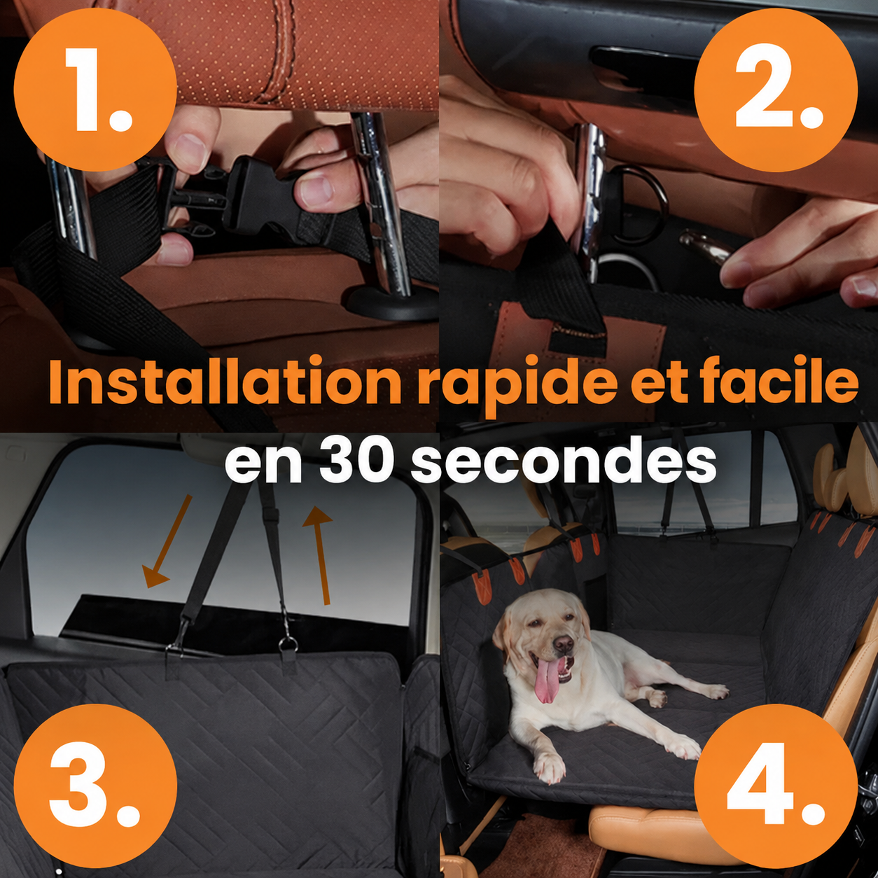 CoconAuto™ - Transformez chaque trajet en moment serein pour votre chien